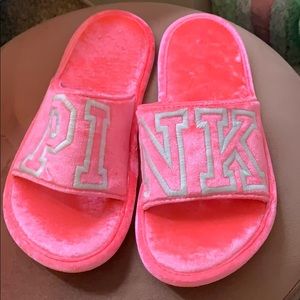 VS PINK slippers